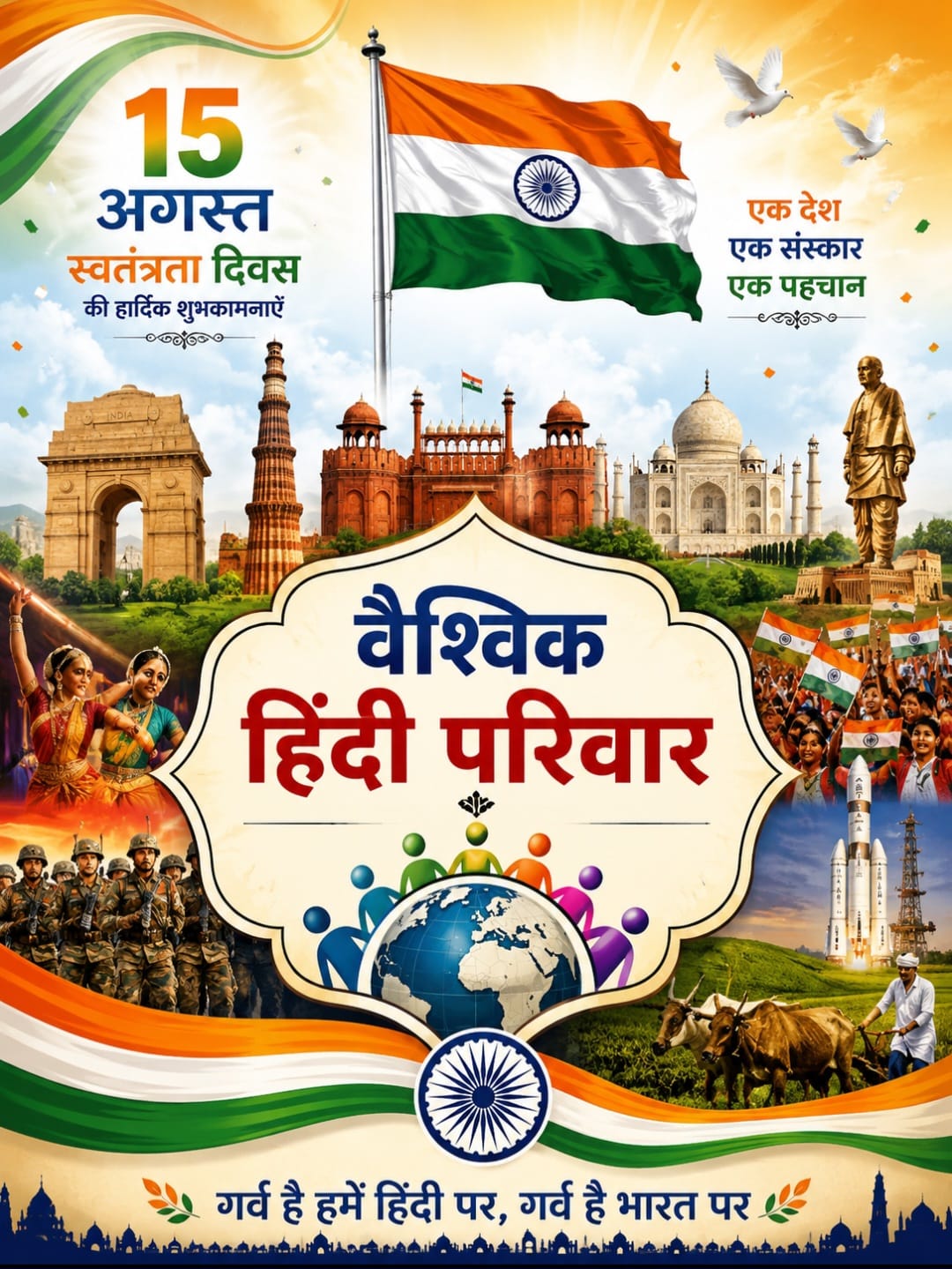 स्वतंत्र भारत: स्मृति, संघर्ष और संकल्प (15 अगस्त विशेषांक)