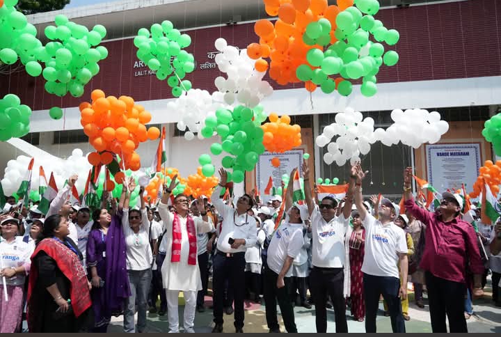 हर घर तिरंगा अभियान के अंतर्गत भव्य तिरंगा रैली का आयोजन