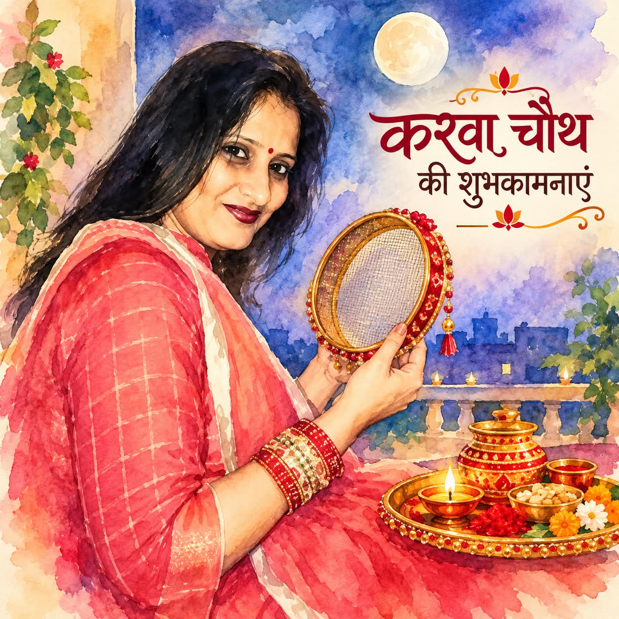 दिन विशेष कविता : यह करवा चौथ याद आएगा – स्मृति आदित्य